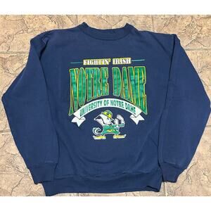 90s Notre Dame University Fighting Irish Graphic Sweatshirt